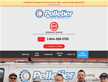 Tablet Screenshot of pelletierms.com